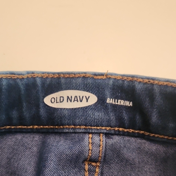 Old Navy Ballerina Denim Jean Shorts Size 10 - Picture 3 of 6